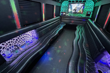 Aliso Viejo Limo Bus Interior