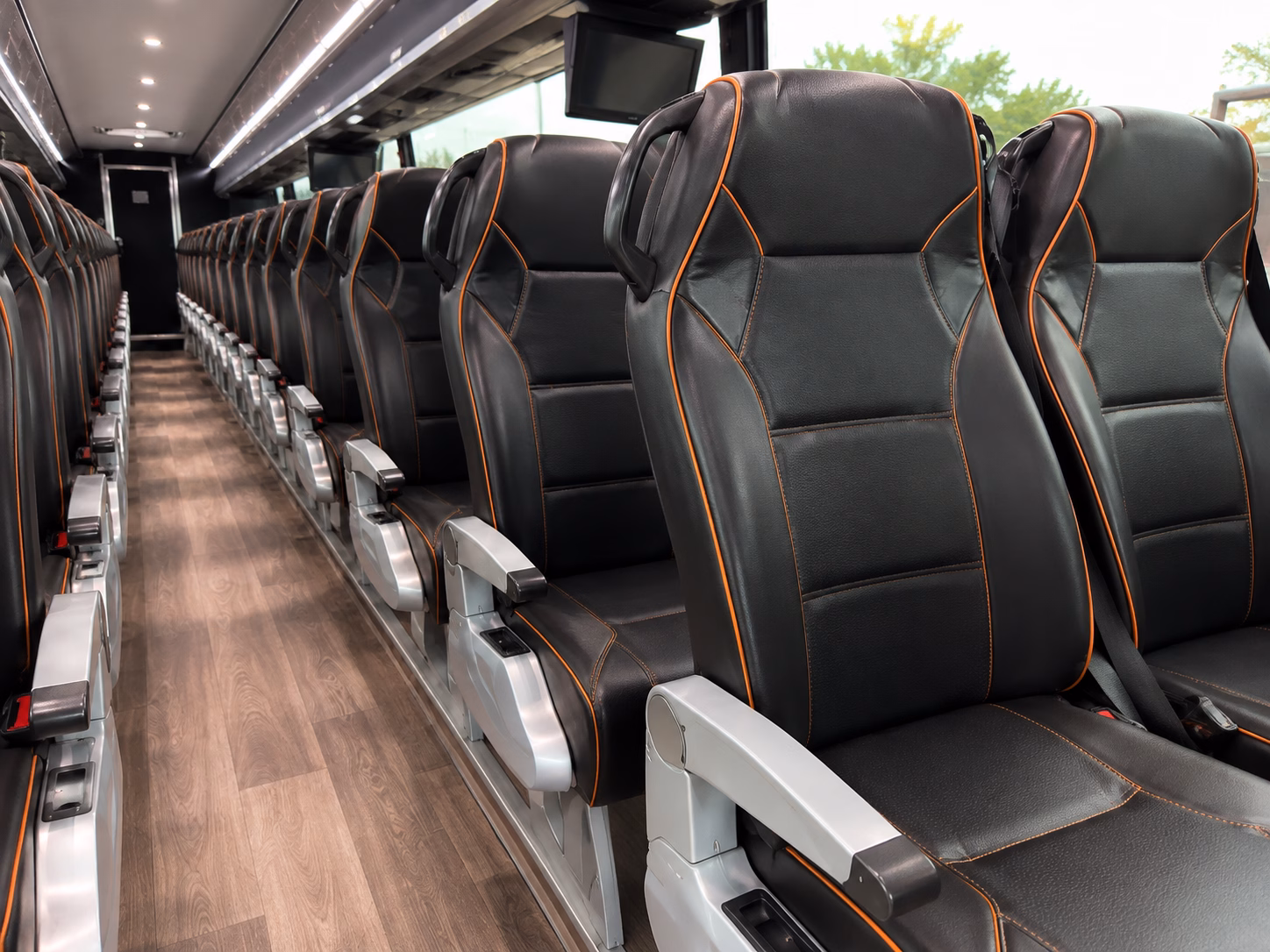 aliso viejo corporate event transportation onboard seating