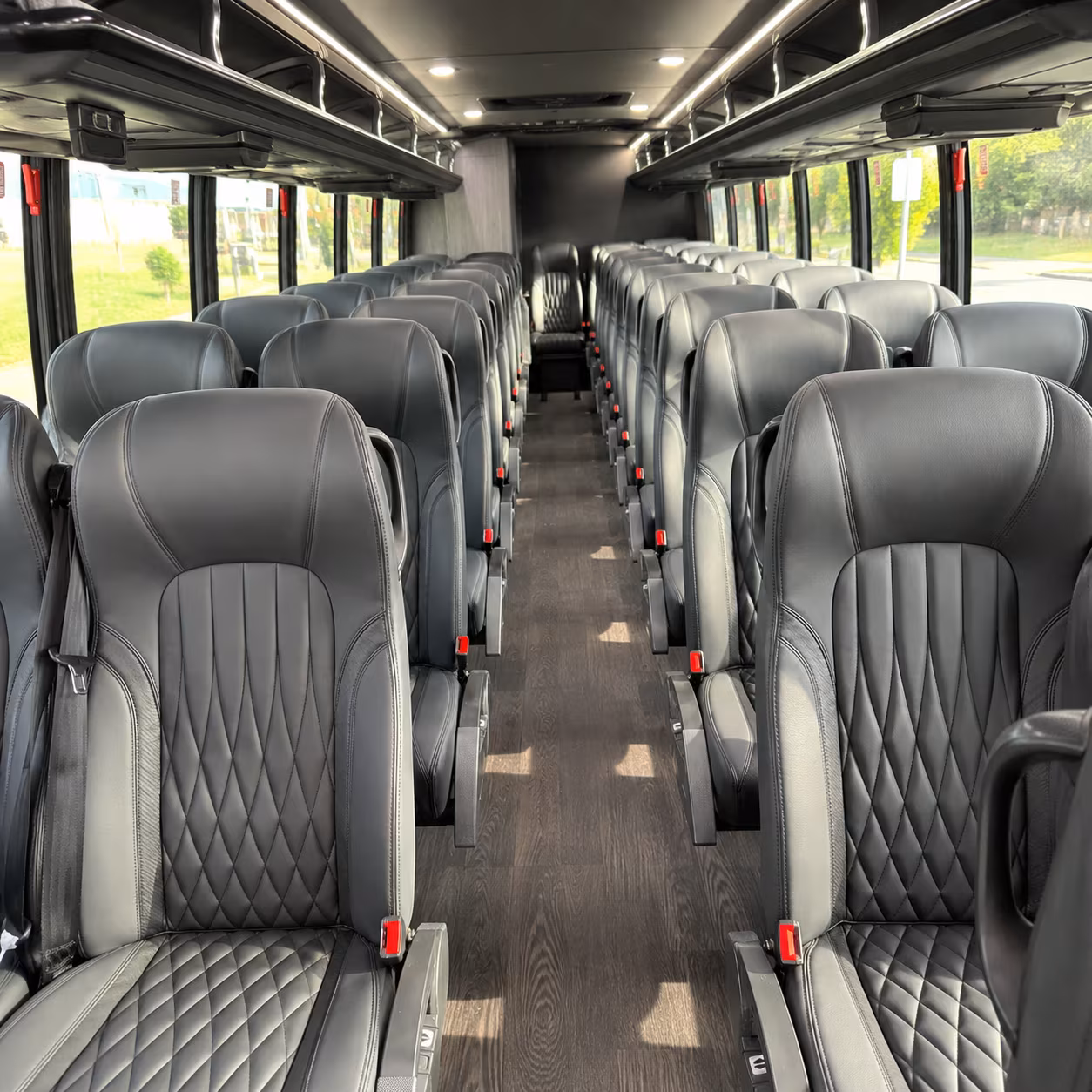 aliso viejo employee transportation onboard seating