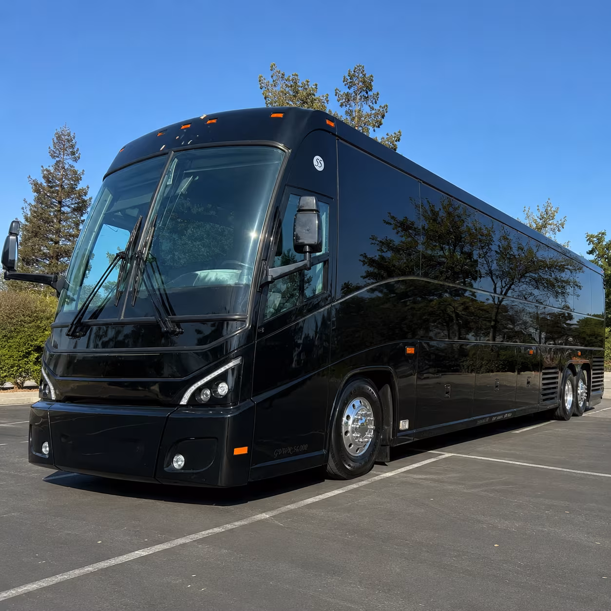 mission trip staging buses to john wayne airport and lax